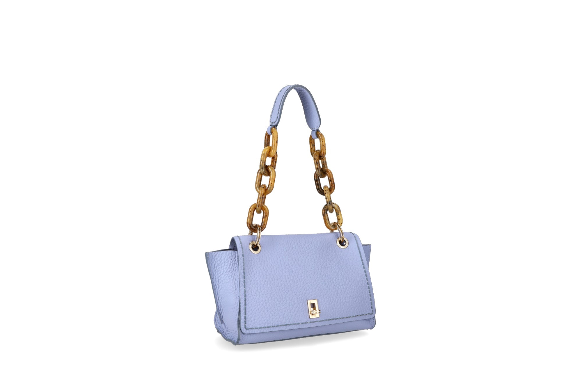 Plinio Visonà AMBRA Cream Leather Shoulder Bag