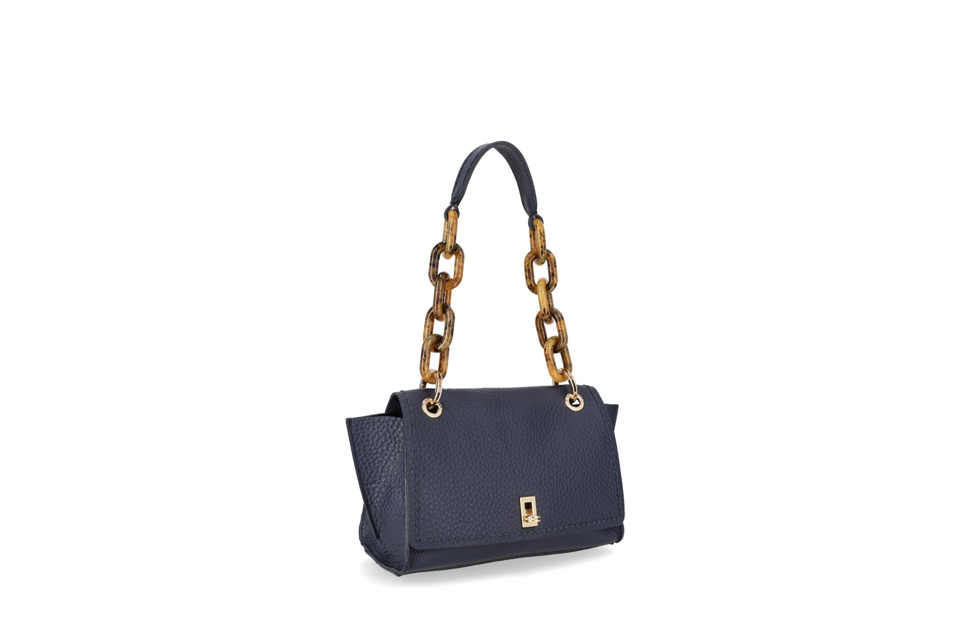 Plinio Visonà AMBRA Cream Leather Shoulder Bag