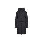 Mos Mosh Nova Square down coat in dark grey, front view – 99things.ch