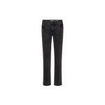 Mos Mosh Carla Naomi Deluxe Jeans in grey stretch denim, front view – 99things.ch