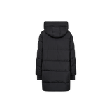 Mos Mosh Nova Avon down jacket in dark grey, back view – 99things.ch