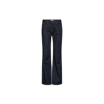 Mos Mosh Marlena Nippon jeans in dark blue, front view – 99things.ch