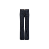 Mos Mosh Marlena Nippon jeans in dark blue, front view – 99things.ch