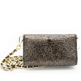 Handcrafted Aetalia Ary bronze leather bag, designed for fashion lovers who seek sophistication and timeless style