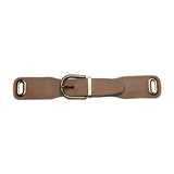 Reversible Leather Belt — Brown & Navy Blue