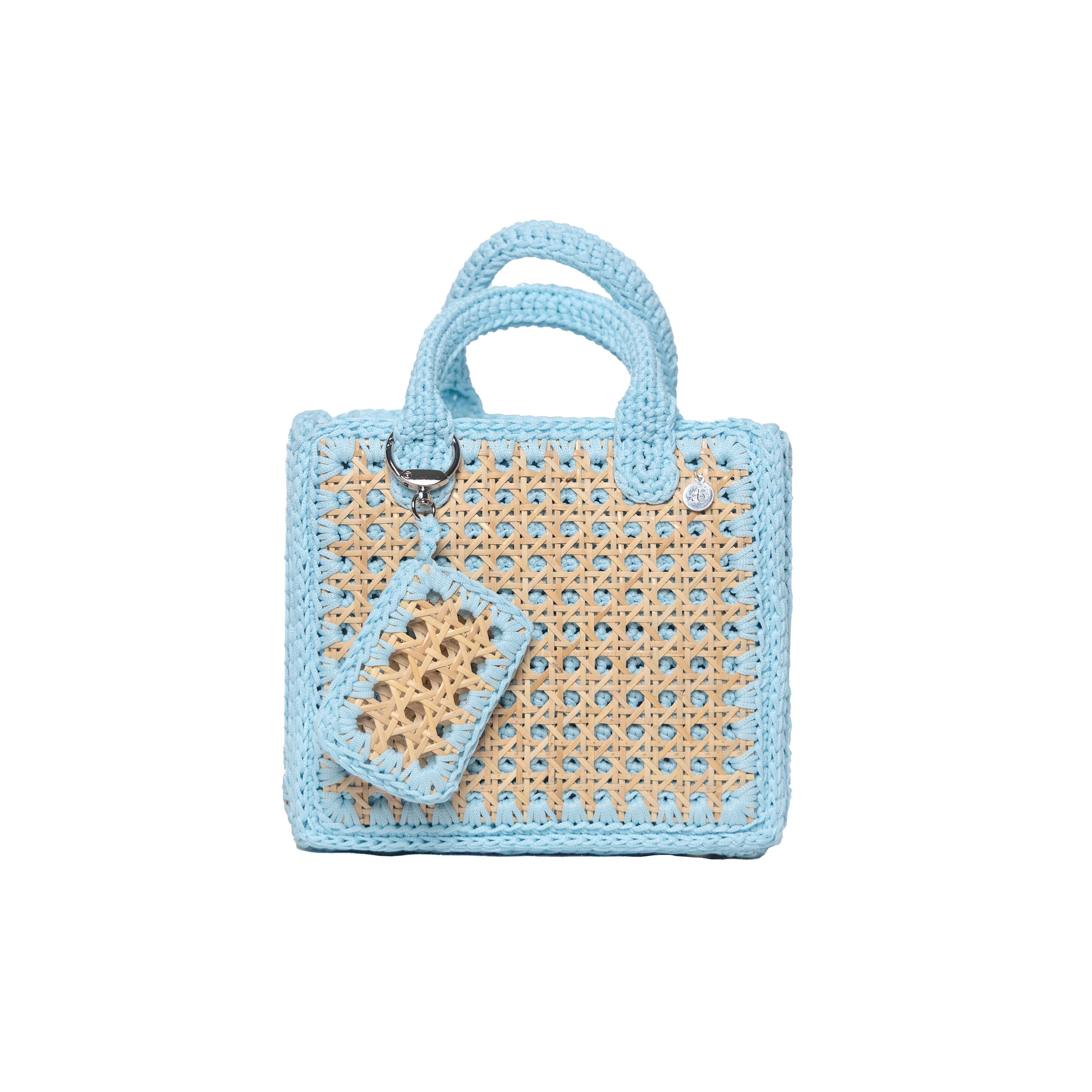 Atelier Bagatelle Dolce Vita Laura Bag in blue, product view – 99things.ch