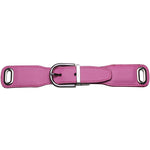 Baltea pink and off-white reversible leather belt, alternate view