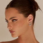 Luv AJ Ballier Chain Studs on model