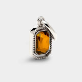 Talisman Charm in Saffron