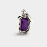 Talisman Charm in Violet