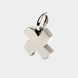 LETTER X CHARM/X/Silver