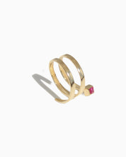 FANN! Triple gold ring Calliophis #01