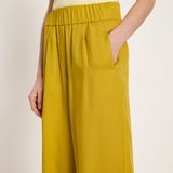 Wide-leg trousers - Dark Kiwi