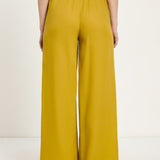 Wide-leg trousers - Dark Kiwi