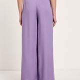 Wide-Leg Trousers - Purple Haze