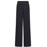 Wide-Leg Trousers - Midnight Blue