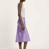 TENCEL™ Midi Skirt — Purple Haze