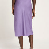 TENCEL™ Midi Skirt — Purple Haze