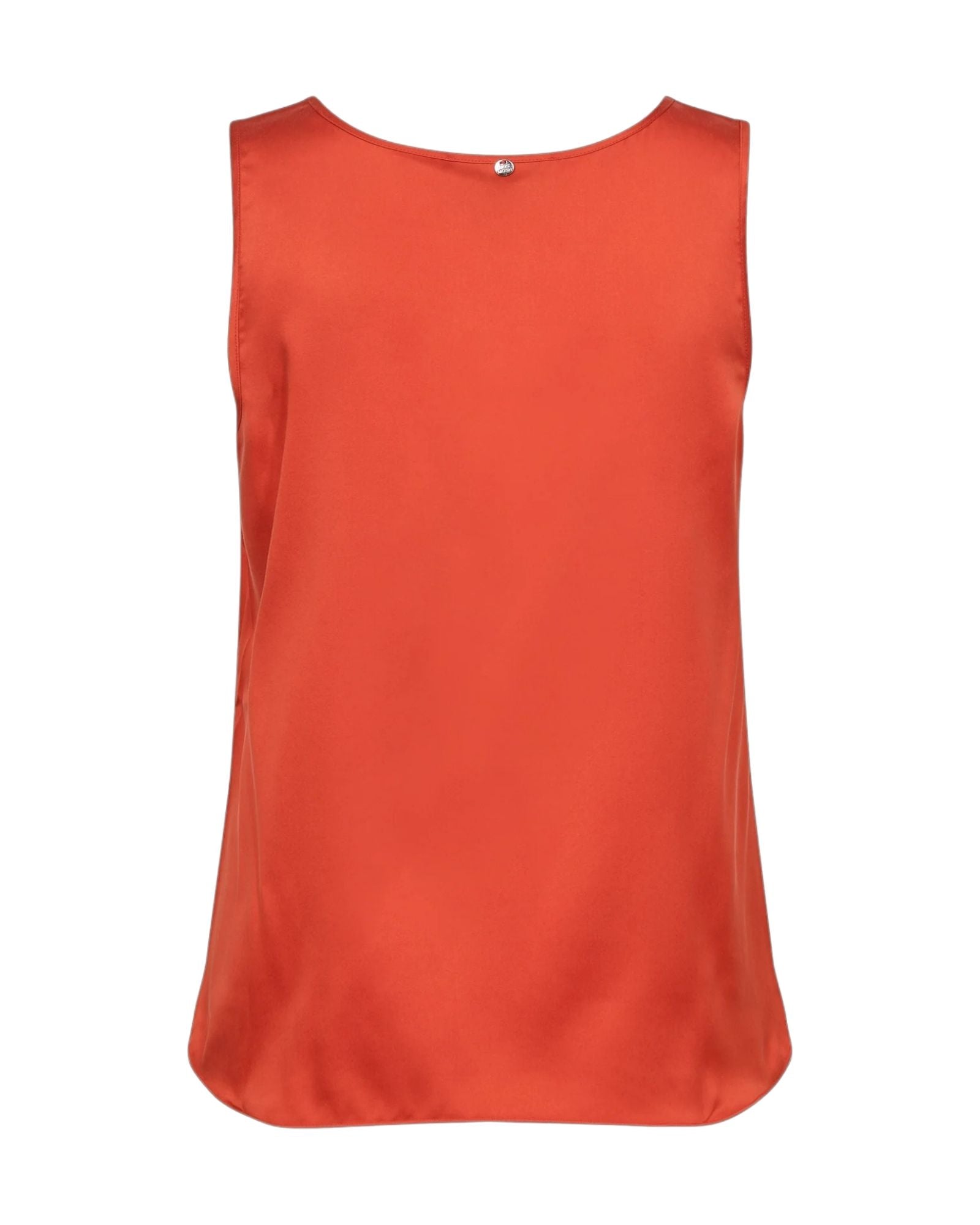 MMAstrid Silk Tank Top in red back product view