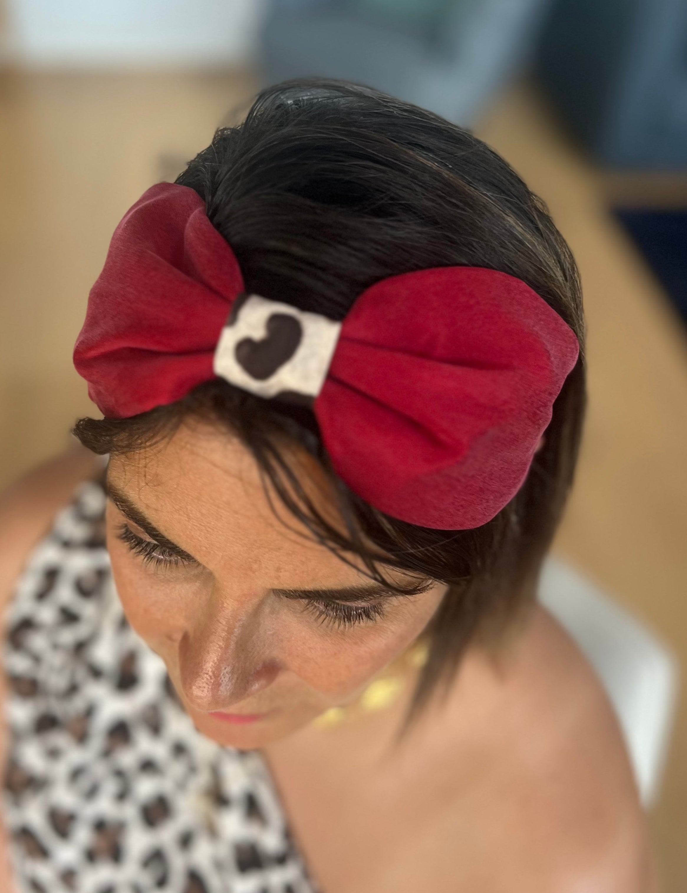 Chic Red headband for women by Swiss Brand KS Vestiaire Intemporel