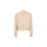 Mos Mosh Cate Flair bomber jacket in twill, front view – 99things.ch