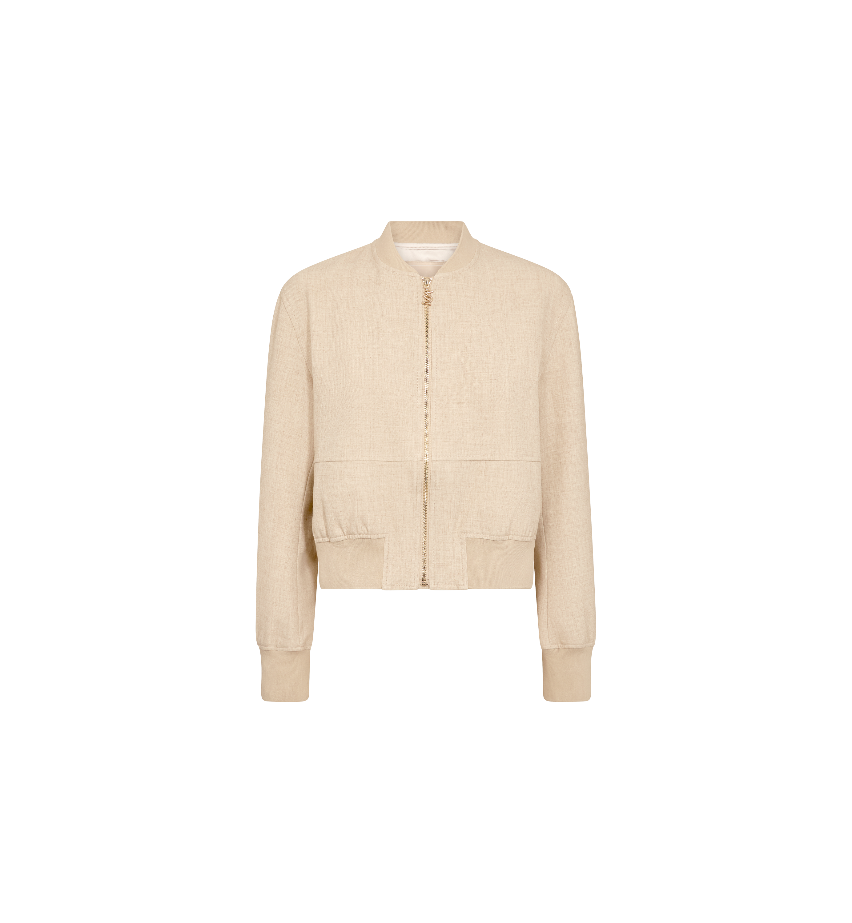 Mos Mosh Cate Flair bomber jacket in twill, front view – 99things.ch