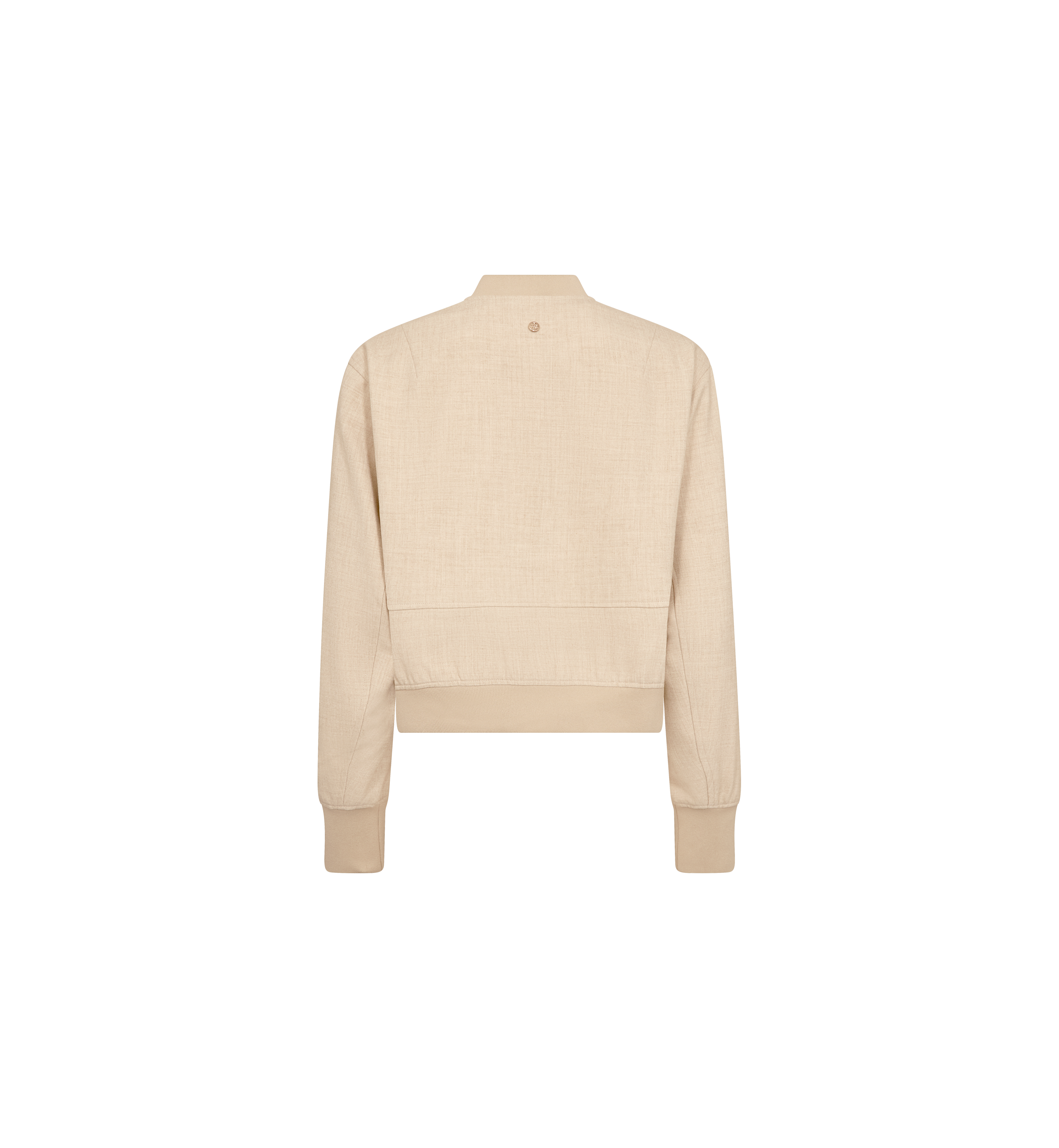 Mos Mosh Cate Flair bomber jacket in twill, back view – 99things.ch