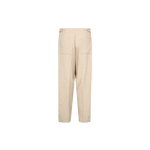 Mos Mosh Leysa Flair cropped pants in twill, back view – 99things.ch