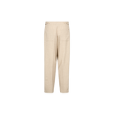 Mos Mosh Leysa Flair cropped pants in twill, back view – 99things.ch