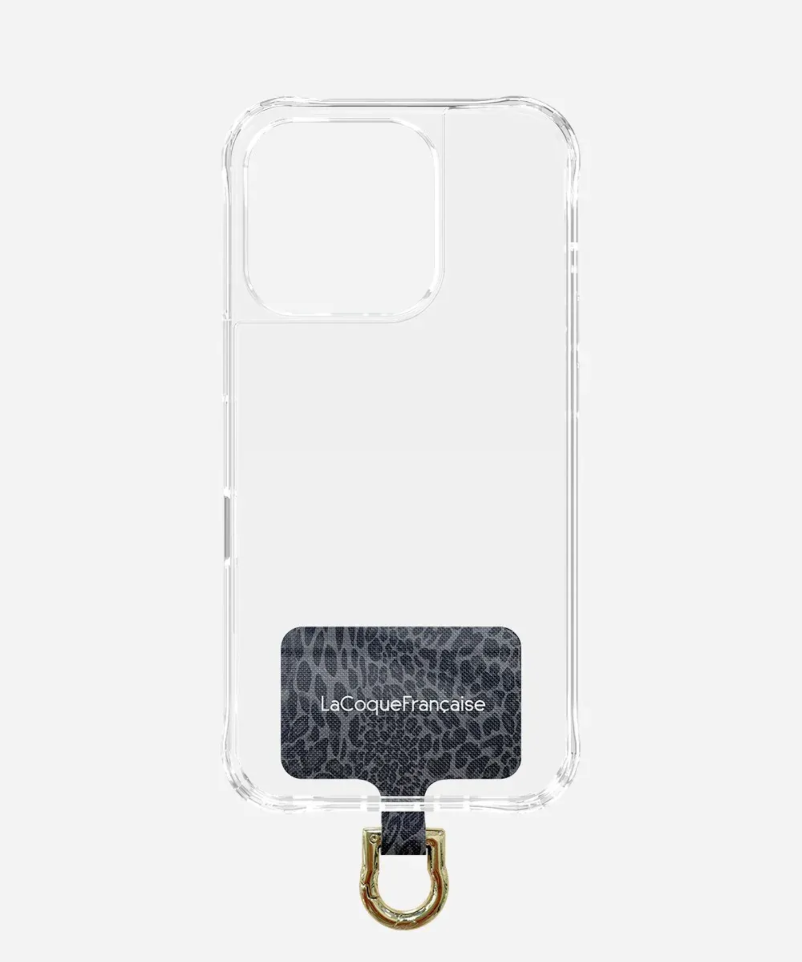 Universal Phone Chain Adapter — Leopard Grey