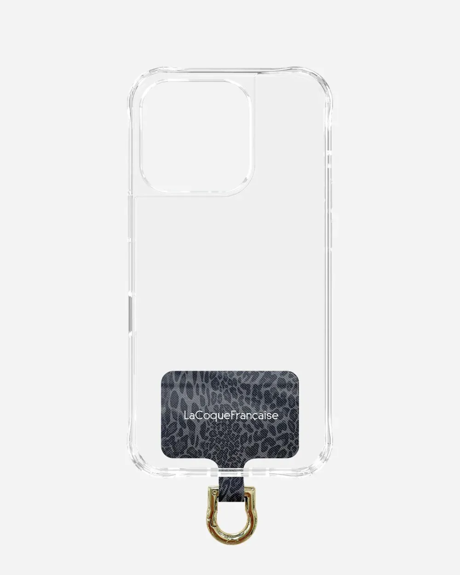 Universal Phone Chain Adapter — Leopard Grey