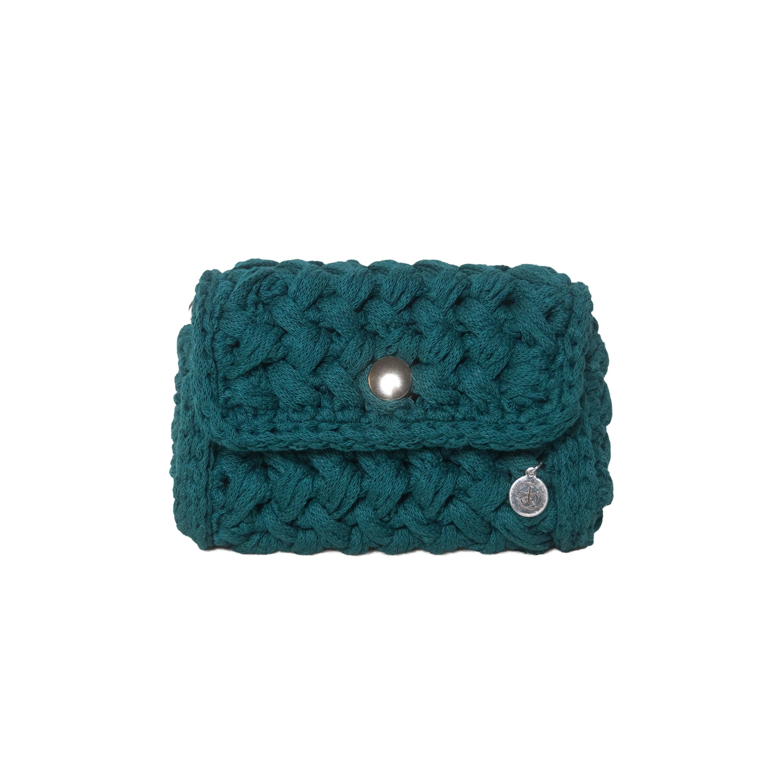 Atelier Bagatelle Essential Wallet in teal, product photo – 99things.ch