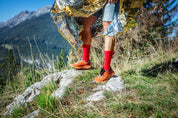 PIERRE LOU DES ALPES-Fleurs Rouges Socks-7