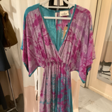 Bali Dress Pink Blue