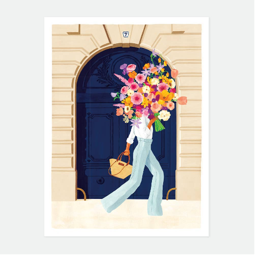 All the Ways to Say "Parisian Door" Poster