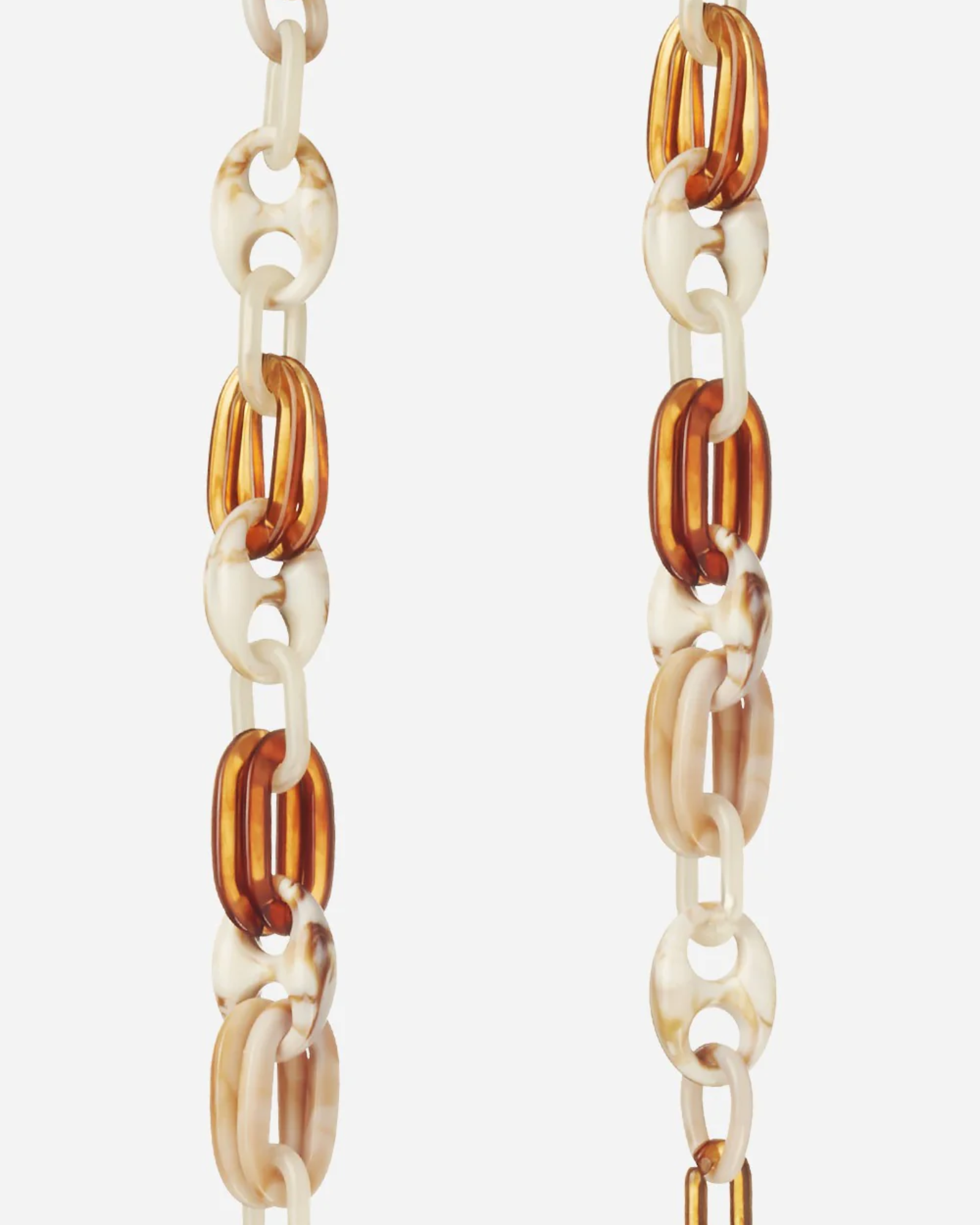 Andy Resin Link Phone Chain in Caramel Mix stylish smartphone accessory with premium resin chain links