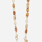 Andy Resin Link Phone Chain in Caramel Mix stylish smartphone accessory with premium resin chain links