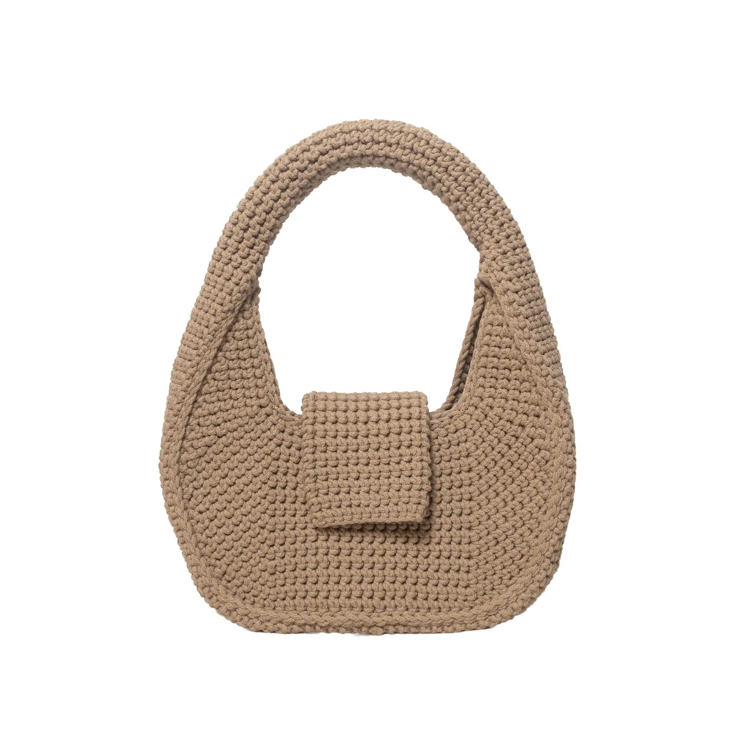 Atelier Bagatelle Graphique Bag in beige, product view – 99things.ch