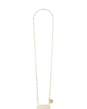 Aya Gold-Tone Link Phone Chain 120cm stylish metallic crossbody smartphone accessory in gold finish