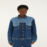 FARM Rio Veste Denim « Studs Metal »