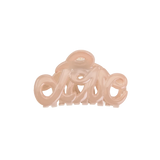 Bon Dep Love Hair Claw 5cm in blush acetate