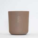 BYKOKO Golden Amber scented candle in matt camel glass