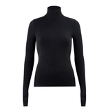 Nuage Cashmere Col roulé fin – Just Black