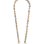 Cassy Crossbody Phone Chain Tortoiseshell stylish amber brown crossbody smartphone accessory