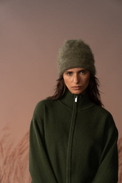Byron Cashmere Beanie – Kiwi