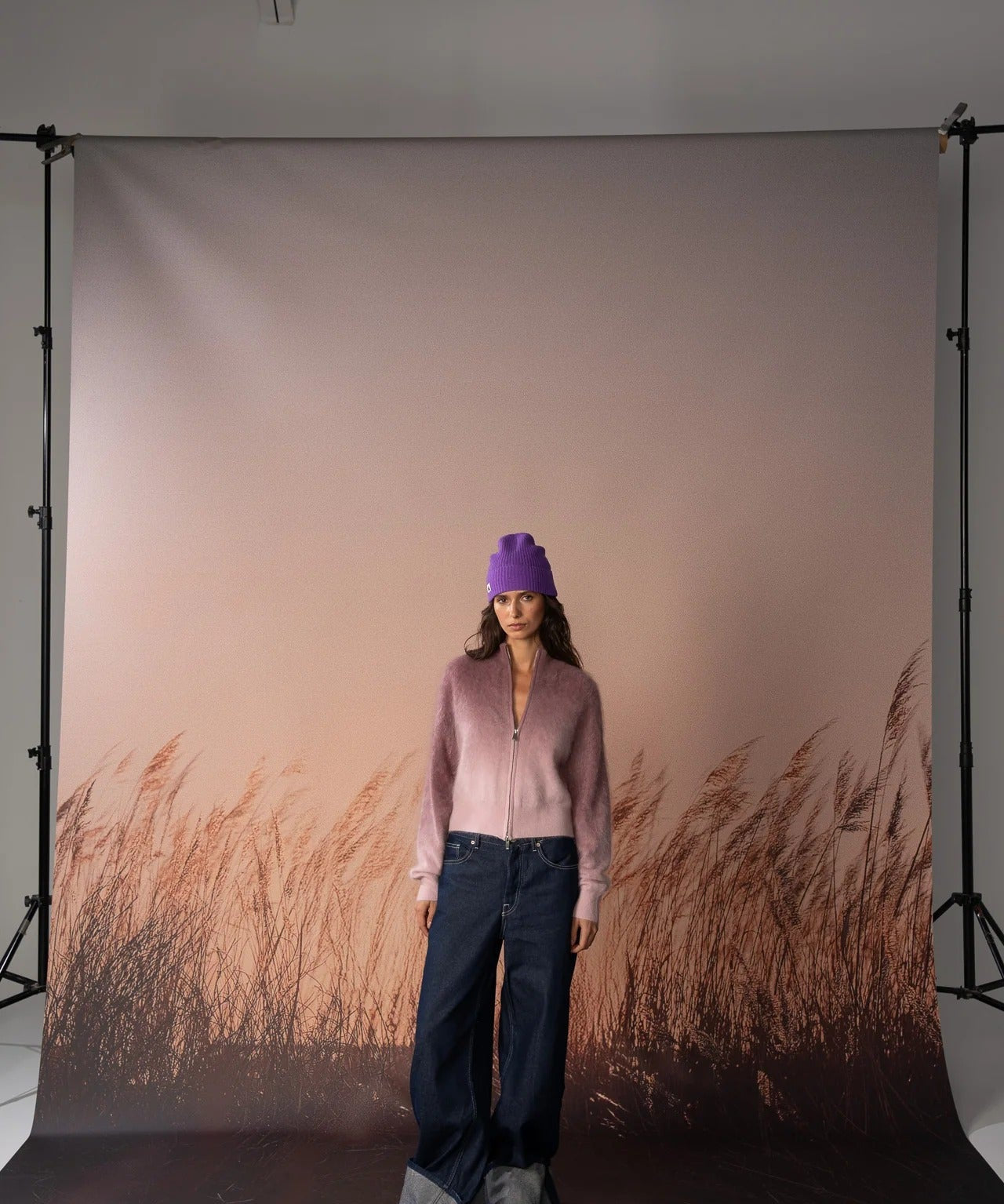 Dip Toto Zip Jacket – Merlot Mist – view 2