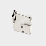 Coluri letter G charm in silver, 28 mm