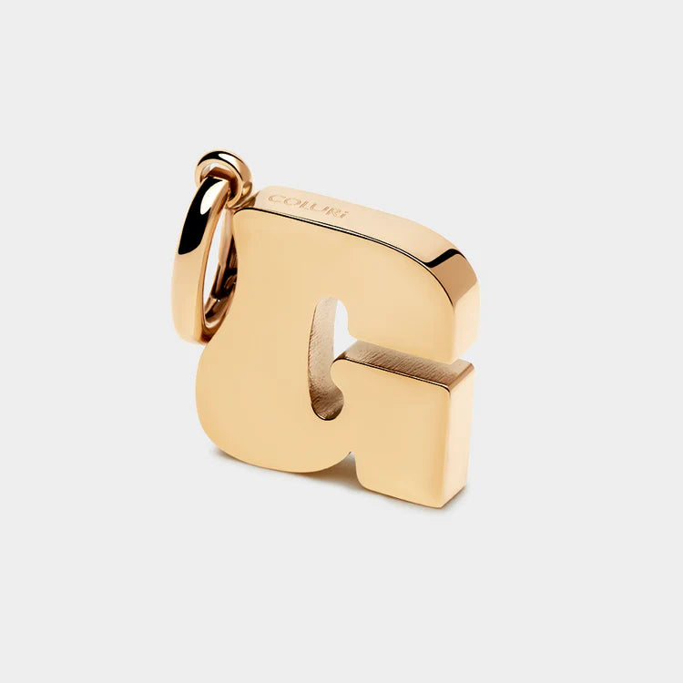 Coluri Letter G Charm