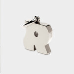 Coluri letter R charm in silver, 28 mm