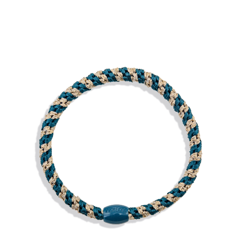 SLIM LIGHT PETROL BEIGE GLITTER STRIPE Product vendor